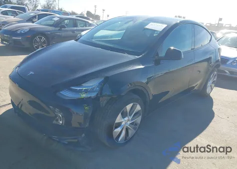 2023 Tesla Model Y Awd/Long Range Dual Motor All-Wheel Drive z USA, uszkodzony, nr VIN 7SAYGDEE3PA028171